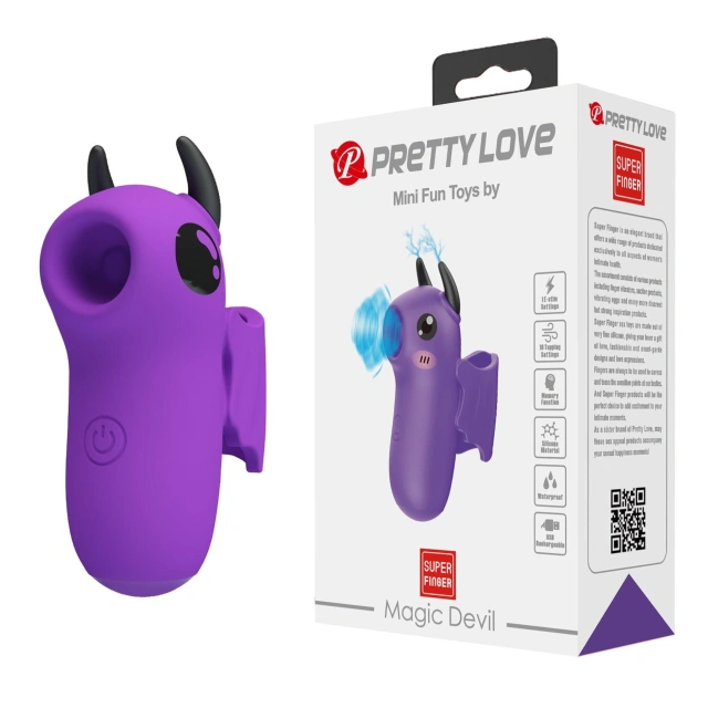 Stymulator Łechtaczki MAGIC DEVIL Pretty Love Posuwisty | 100% ORYGINAŁ| DYSKRETNA PRZESYŁKA